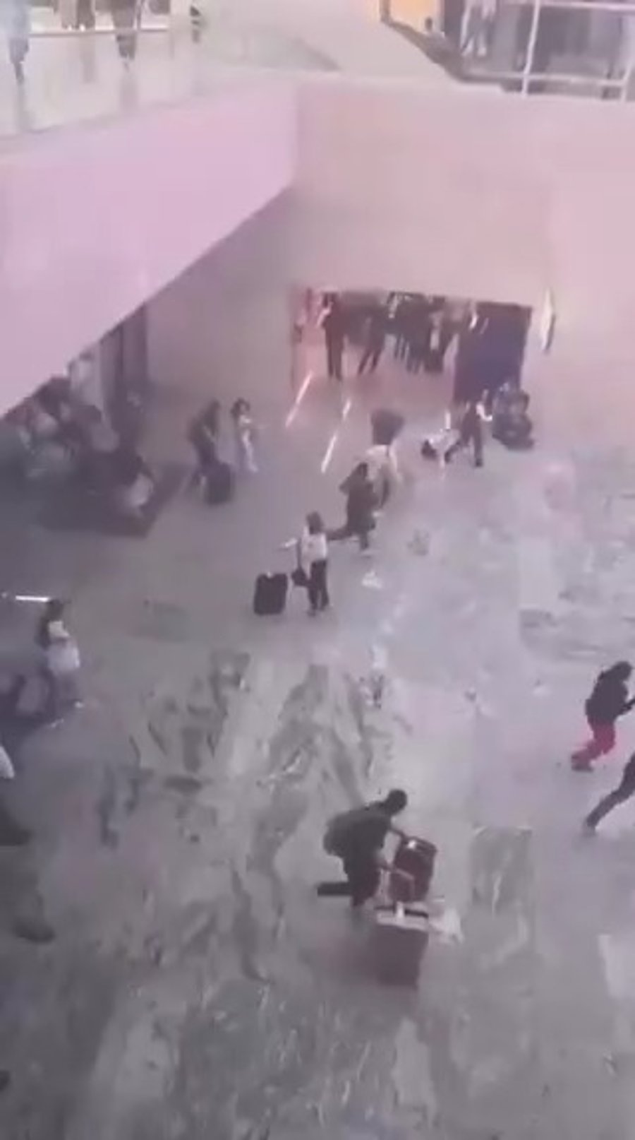 הכאוס בנמל התעופה הבינלאומי גואדלחרה