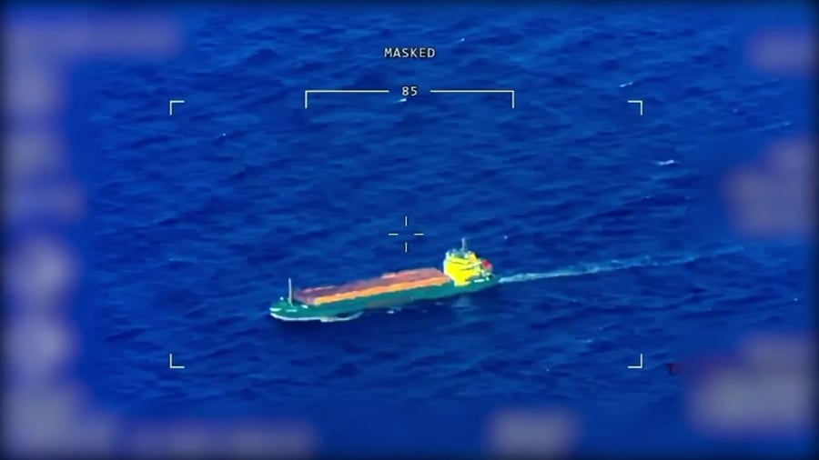 כלי הטיס הלא מאויש מדגם TB-3 מבצ משימה מעל הים הבלטי.