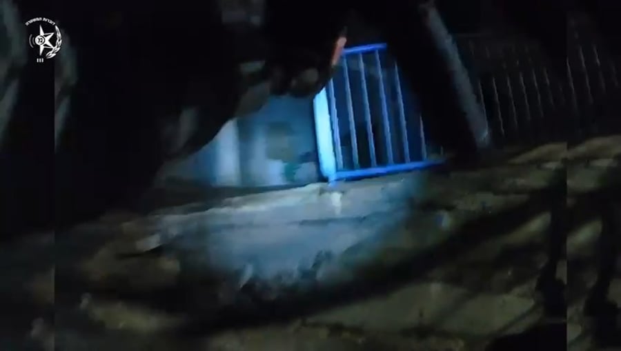 המעצר של החשודים בידי לוחמי המשמר הלאומי