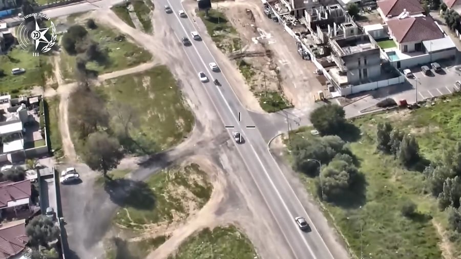 תיעוד המרדף אחרי רוכב הטרקטורון