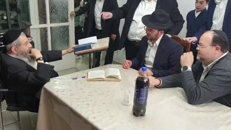 דניאל פינטו אצל הגר"מ בן שמעון