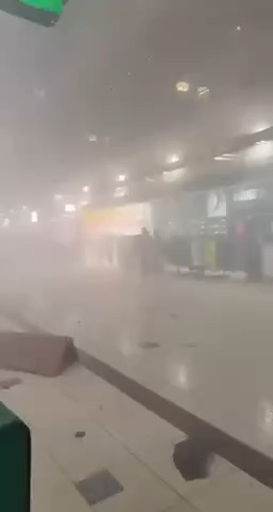 הכאוס בשדה התעופה בדובאי