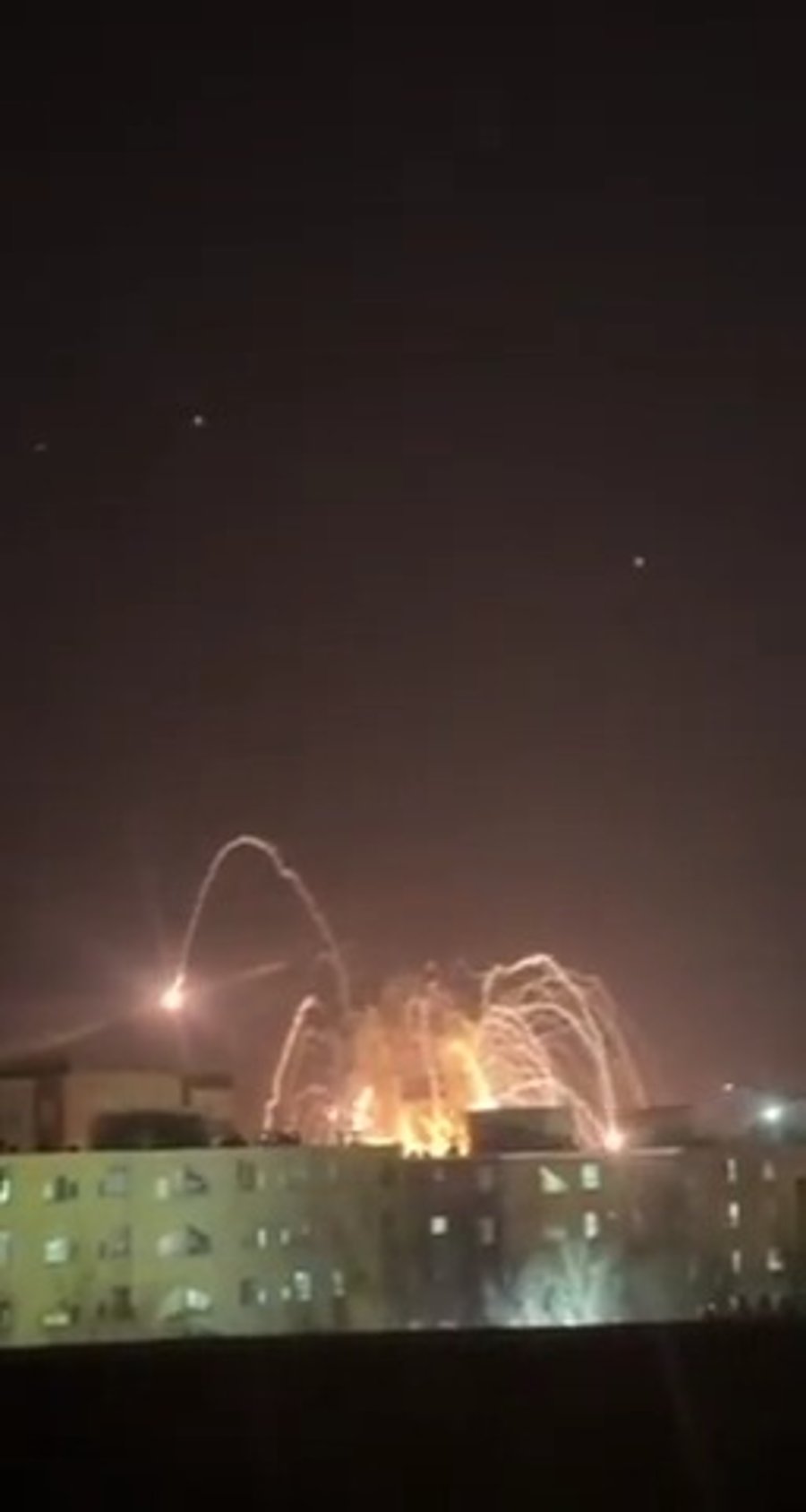 פגיעה בתשתיות טילים בליסטיים במחוז זנג'אן בצפון-מערב איראן