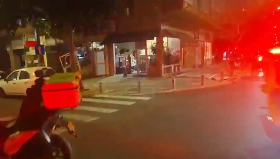 מהנפילה בתל אביב