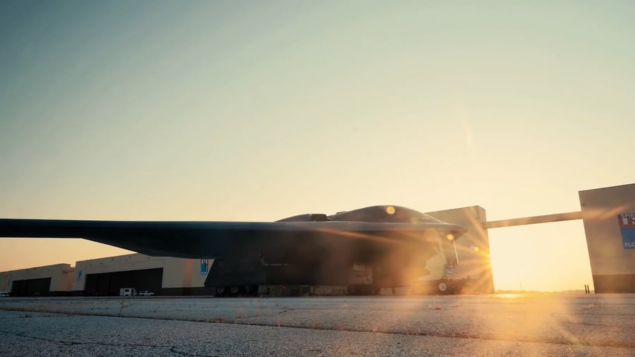 מטוסי ה-B2 בפעולה, אמש