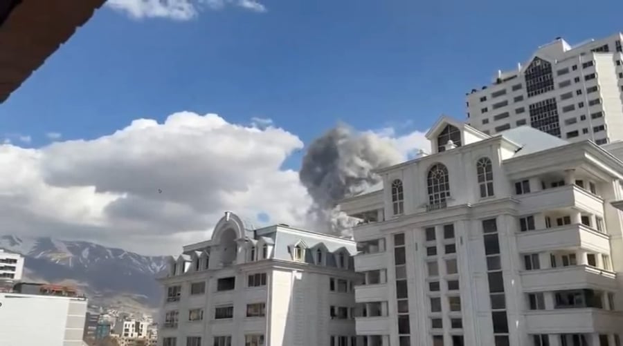  תקיפות צה"ל בטהרן