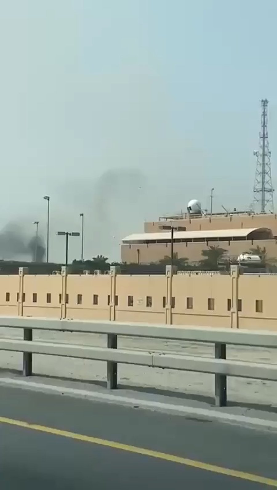 טיל איראני נפגע במפקדת הצי החמישי של חיל הים האמריקאי בבחריין