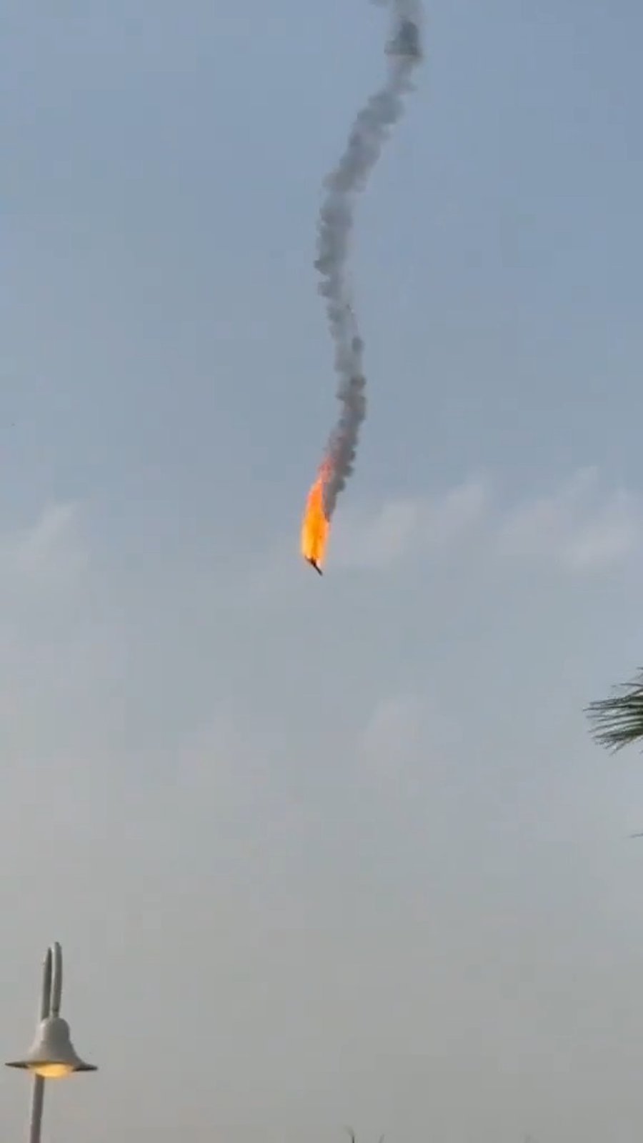 רחפן איראני מתפוצץ