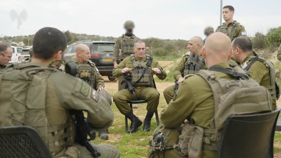 הרמטכ"ל בסיור בצפון
