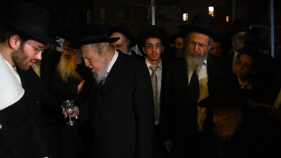 שמחת נישואי נכד הגרב"ד פוברסקי