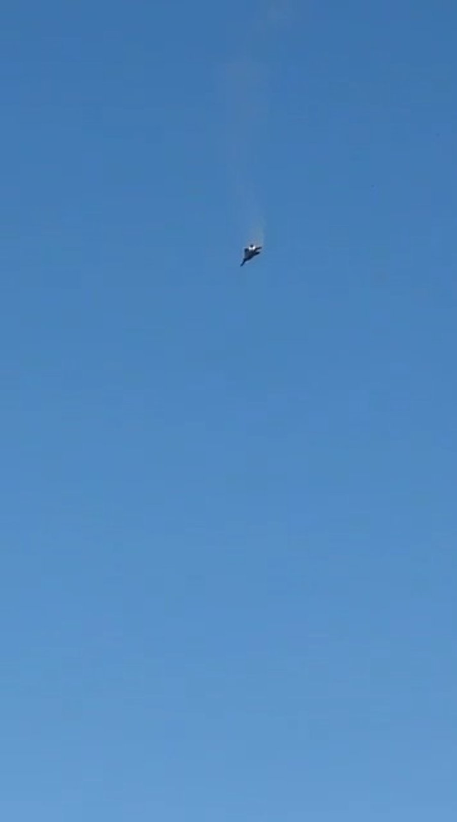 נפילת מטוס קרב בכווית