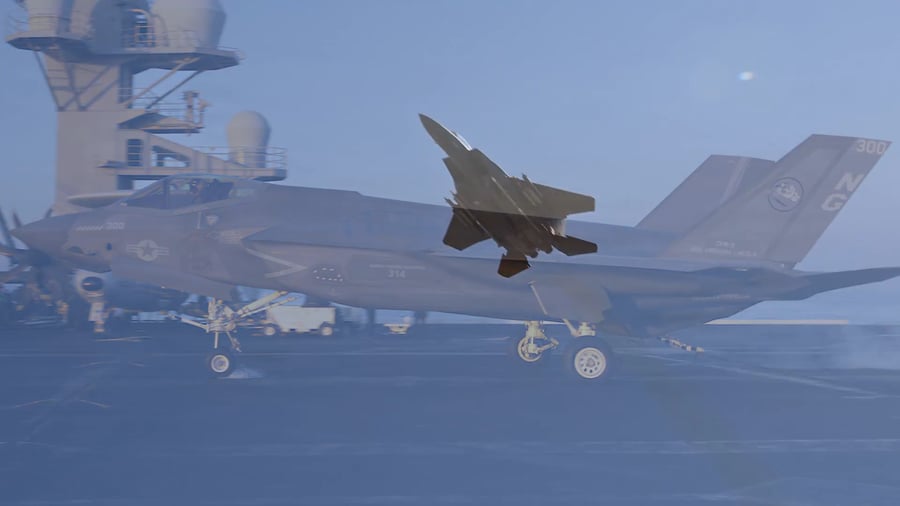 פעילות חיל האוויר של ארה"ב במלחמה עם איראן