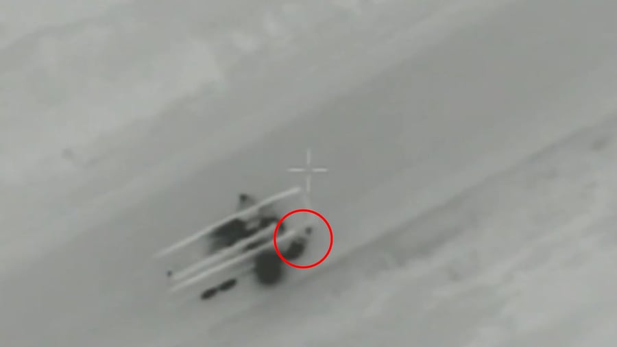  חיל האוויר מחסל חיילים איראנים שניסו לפגוע בטייסי הקרב