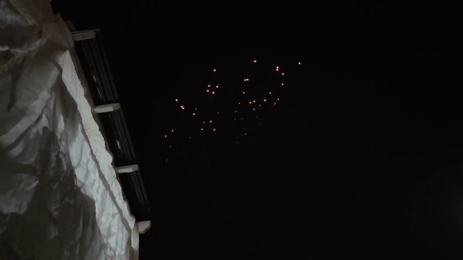 הטיל המתפצל ששוגר מאיראן