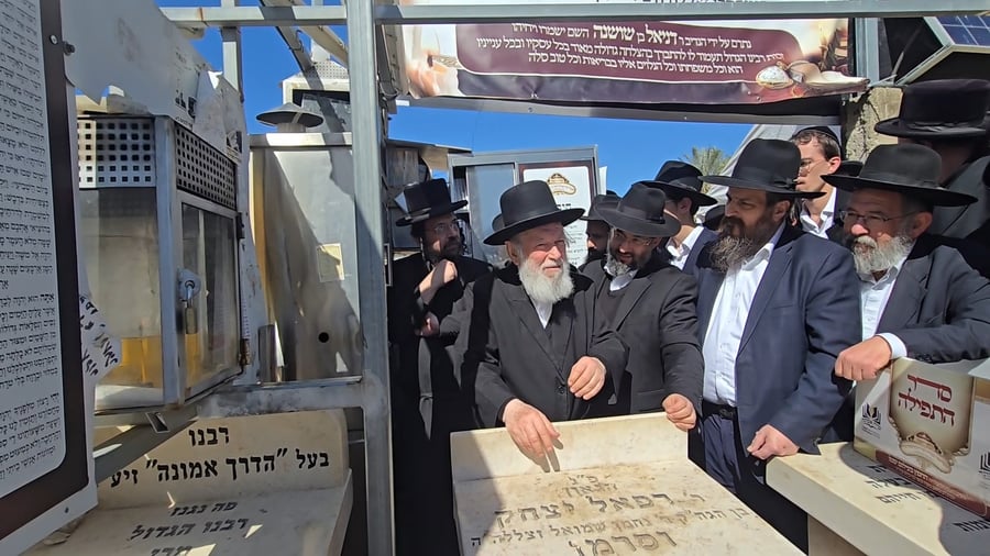 עליה לציון הגר"ח קנייבסקי זצ"ל