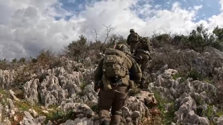 לוחמי צה"ל בדרום לבנון