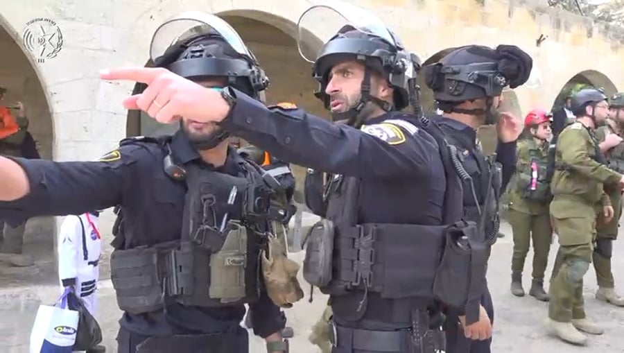 צפו בתיעוד מהתרגיל