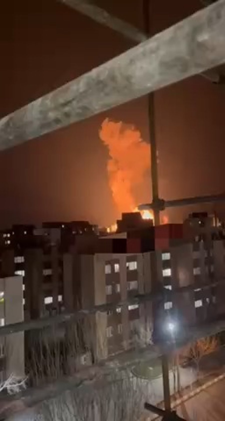 תקיפות של צה"ל על מרכז כוחות הבסיג' בעיר כורדית שבמערב איראן.