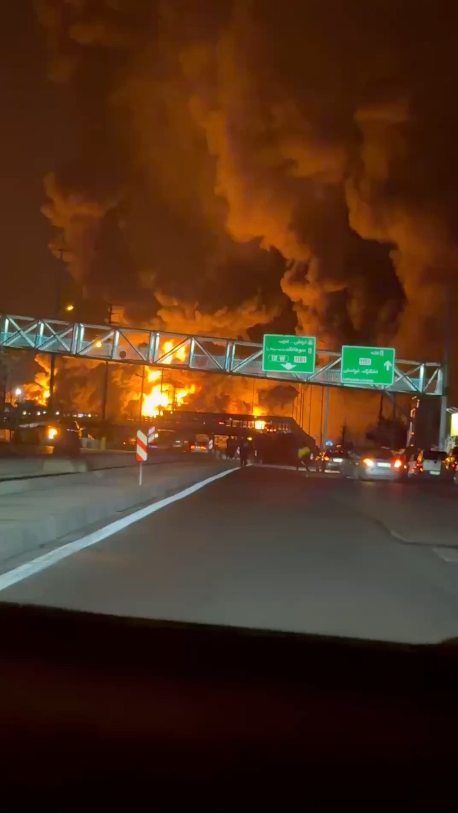 להבות הנפט באיראן