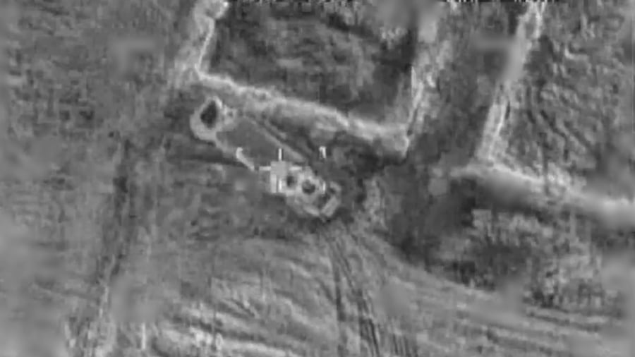 תיעוד מהתקיפות ביממה האחרונה