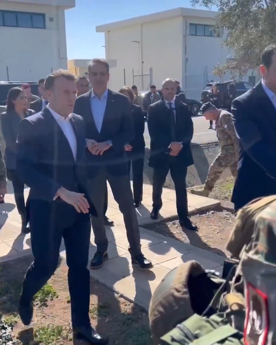 מקרון בקפריסין