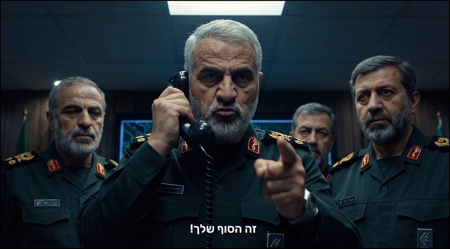 שיחות הפחדה מאיראן? לא נבהלים. מנתקים