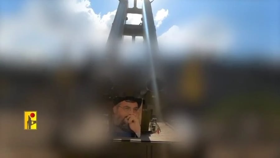 חיזבאללה פרסם את השיגורים