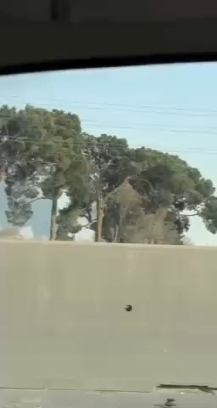 אזור התקיפה במחסן הנפט לפי הדיווחים