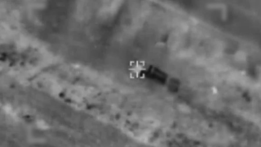 תיעוד מתקיפות המשגרים