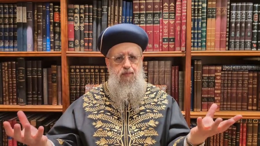 הראשל"צ הגר"ד יוסף