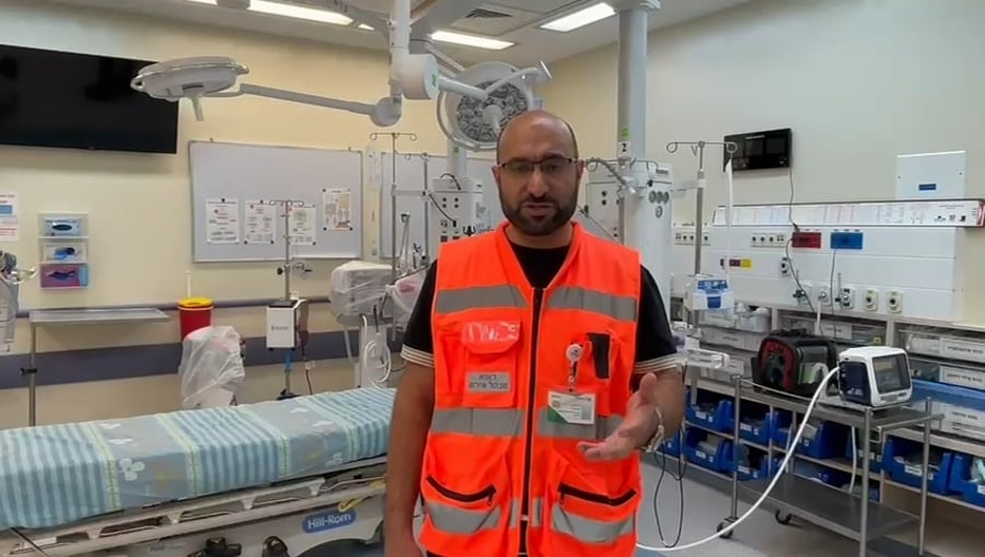 ד״ר דאהר אגבריה, מנהל חדר המיון המרכז הרפואי יוספטל מקבוצת כללית