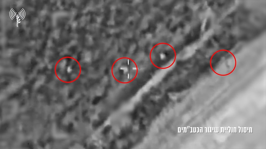  תיעוד מתקיפת אתרי האחסון וחיסול החיילים בעת בריחתם