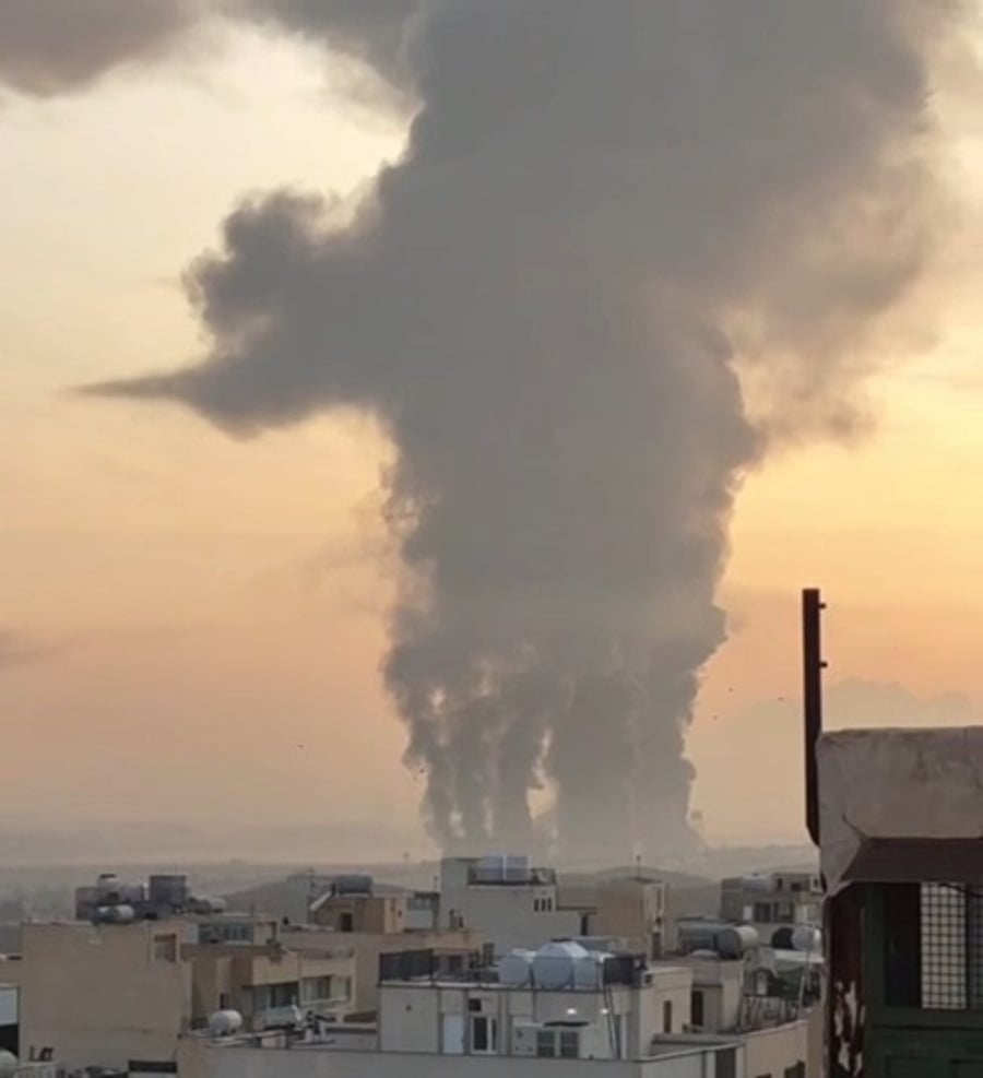 התקיפות באספהאן, הבוקר