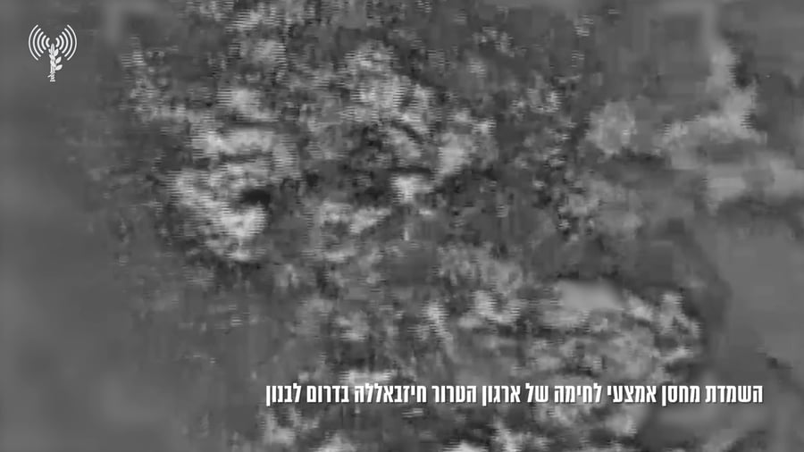 השמדת מחסן אמל"ח של חיזבאללה