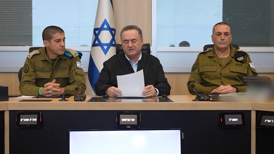 דברי שר הביטחון ישראל כ"ץ על החיסולים באיראן