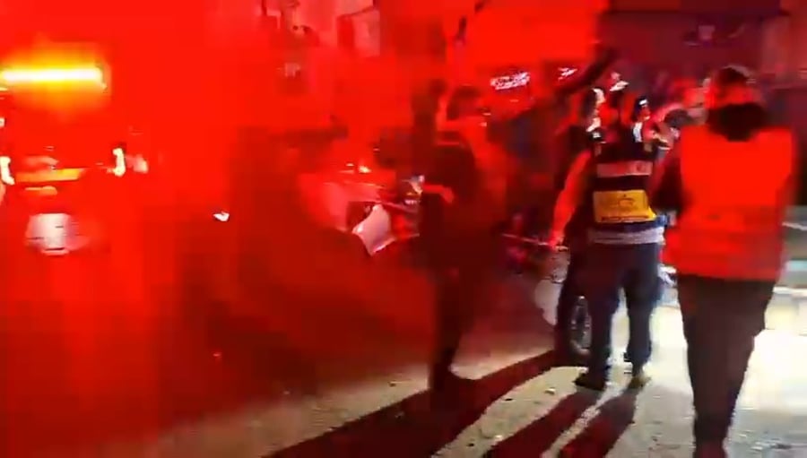 זירת נפילה במרכז הארץ