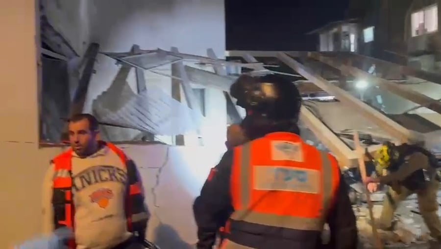 זירת נפילה במרכז הארץ