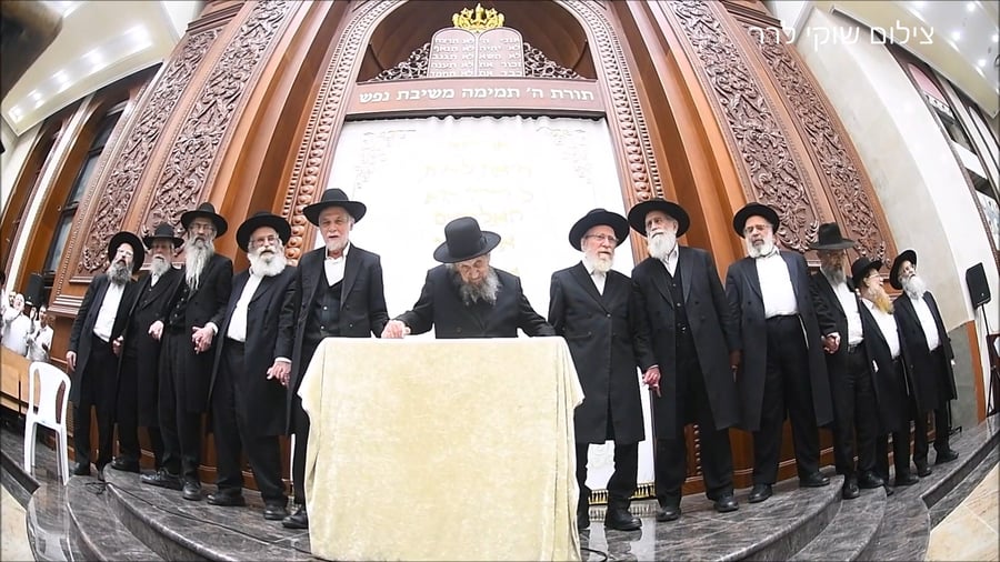 הגר"ד לנדו בשיחה בישיבת בית מדרש עליון