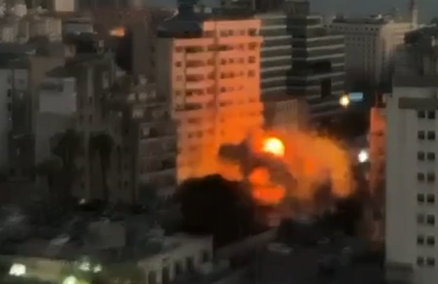 הקרסת הבניין בדאחייה