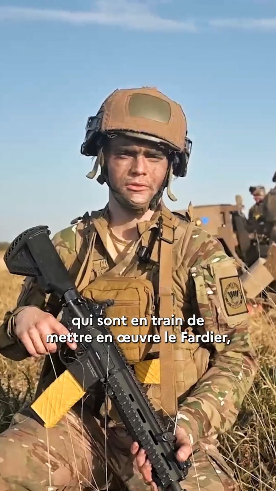 כוחות הצבא של צרפת באימונים