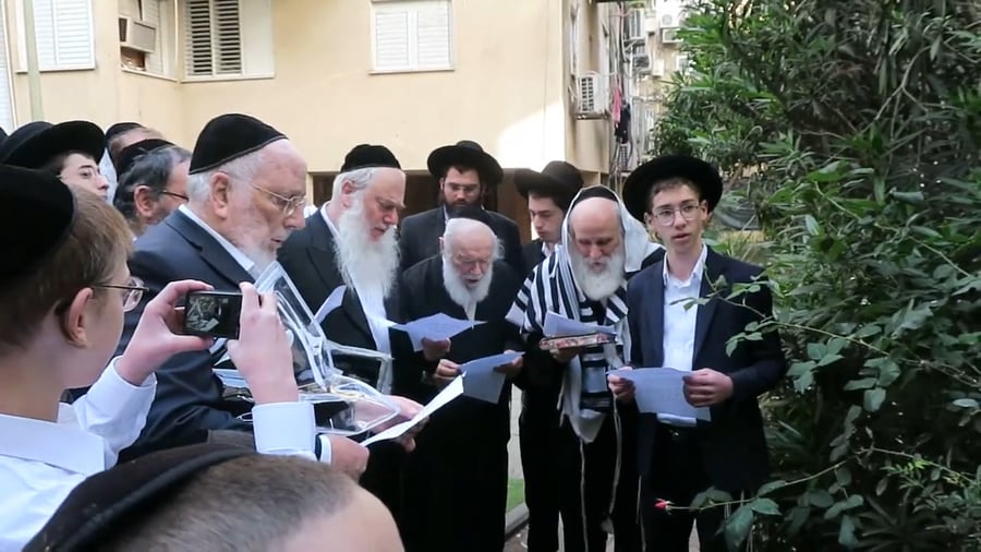 הגר"י זילברשטיין בברכת האילנות