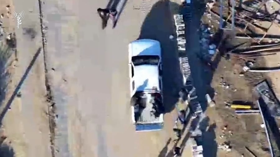 תיעוד מזיהוי ותקיפת המחבלים