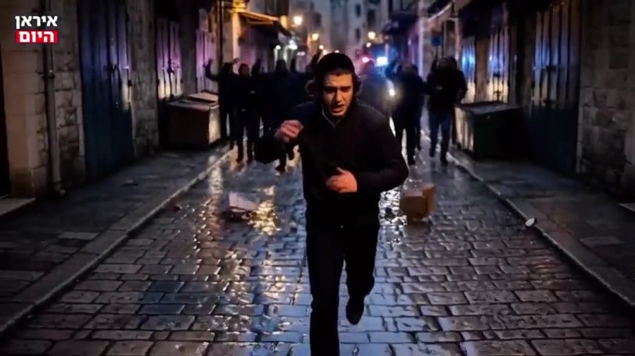 סרטון תעמולה עם עברית משובשת שהפיצו האיראנים