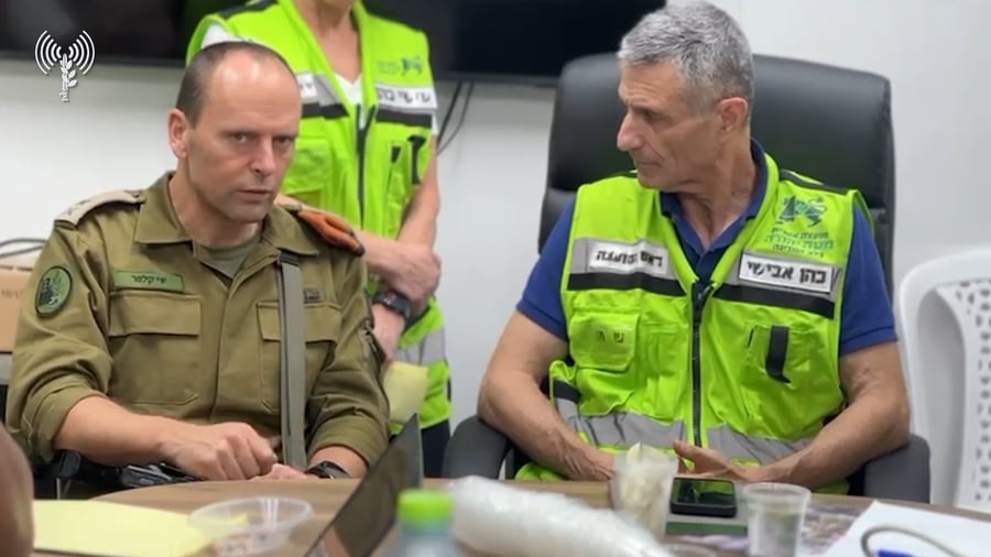 מדברי מפקד פיקוד העורף באשתאול