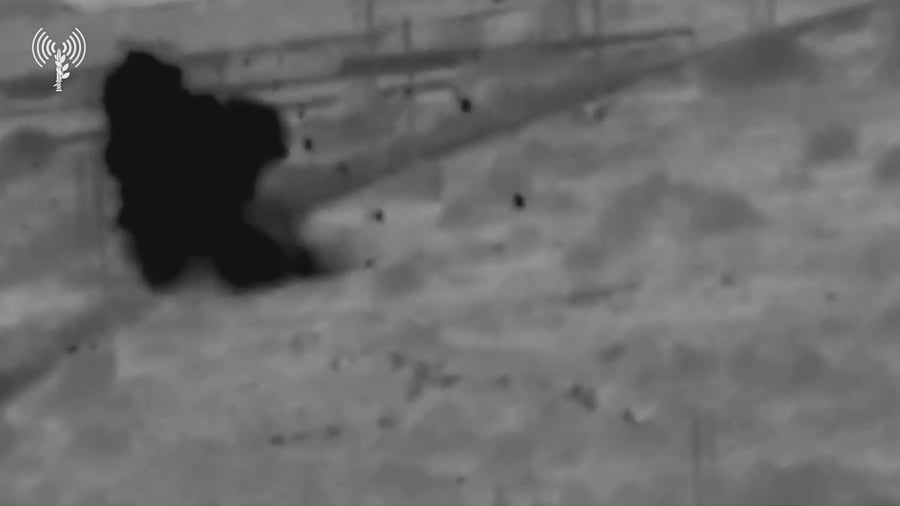 תיעוד מחיסול חוליית המחבלים והשמדת מפקדה של ארגון הטרור חיזבאללה