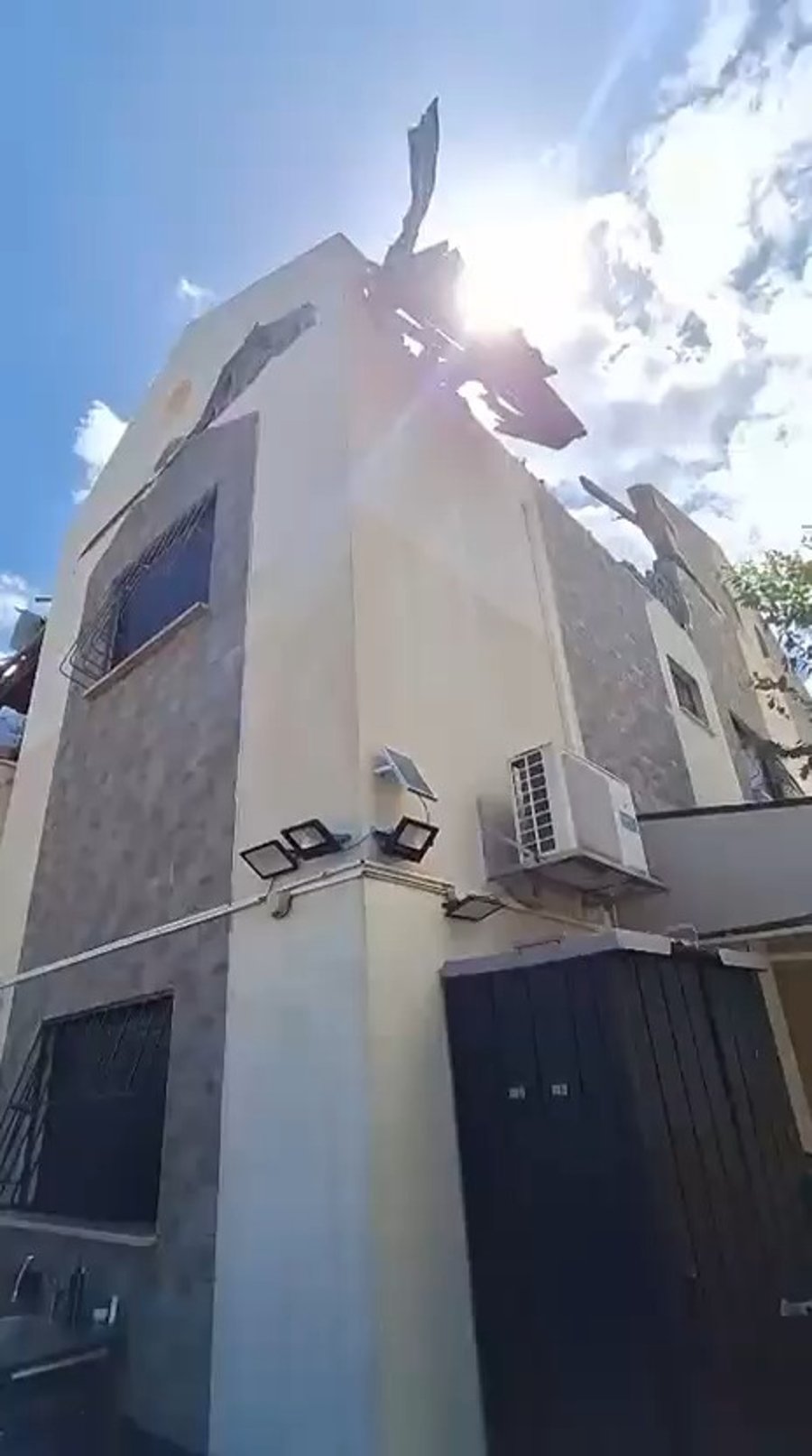 זירת נפילה בצפון