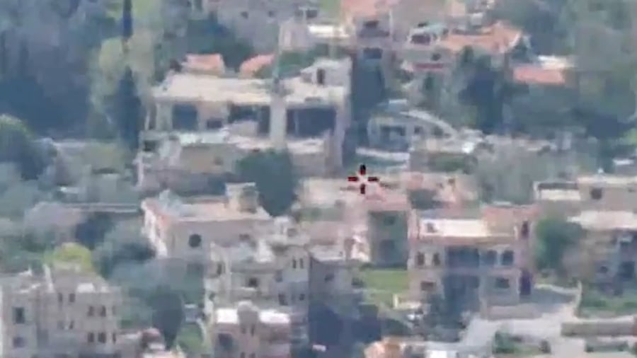 תקיפת תשתיות של ארגון הטרור חיזבאללה