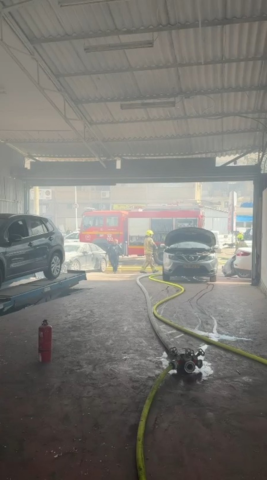 הזירה ברחוב עמל בפתח תקווה