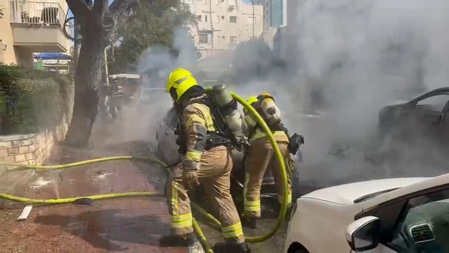 הזירה ברחוב הרצל בפתח תקווה
