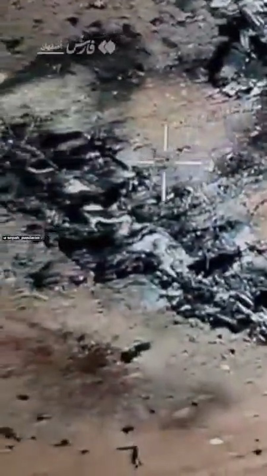 זירת השמדת מטוס החילוץ באיראן